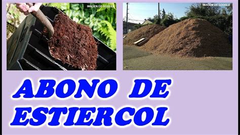 Abono estiercol Continuara.org