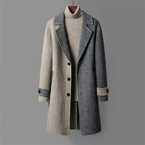 Abrigo masculino lana Continuara.org