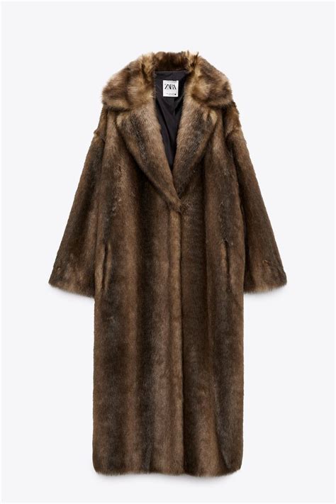 Abrigo pelo zara Continuara.org