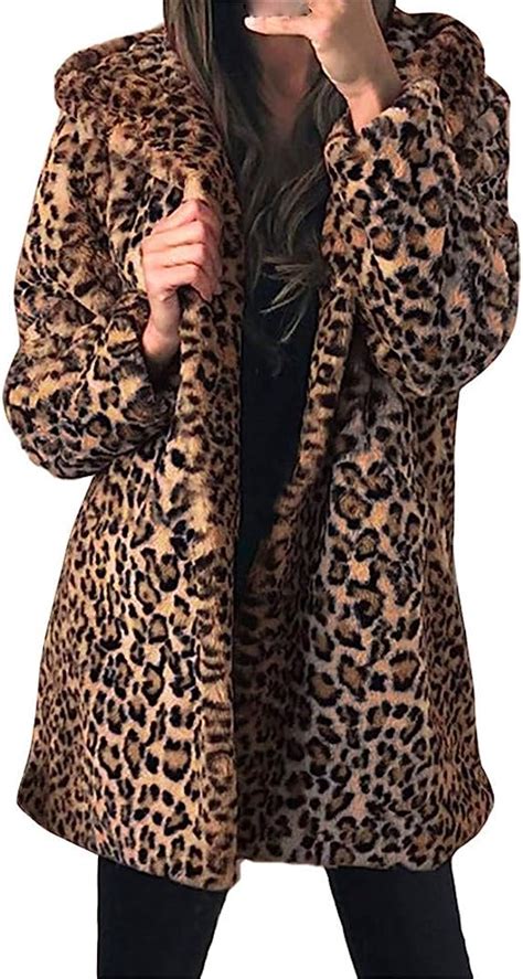 Abrigo peluche leopardo Continuara.org