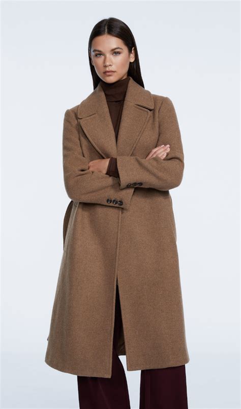 Abrigo stradivarius camel Continuara.org