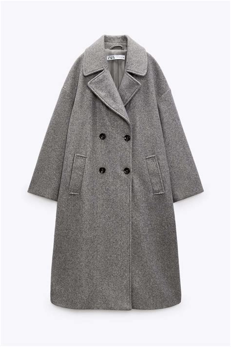 Abrigo zara gris Continuara.org