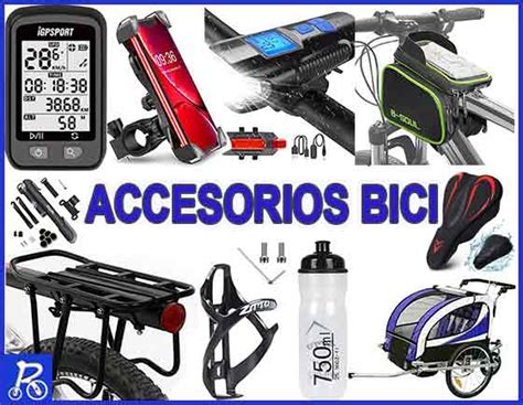 Accesorios bicicleta varios Continuara.org