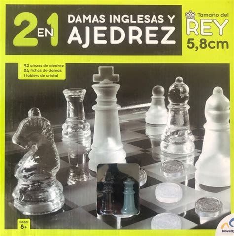 Ajedrez damas cristal Continuara.org