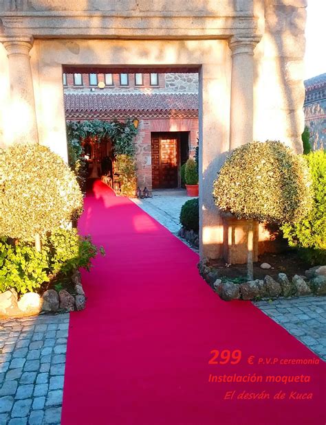 Alfombra boda usada Continuara.org