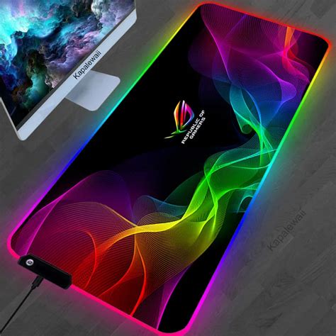 Alfombrilla rgb raton Continuara.org