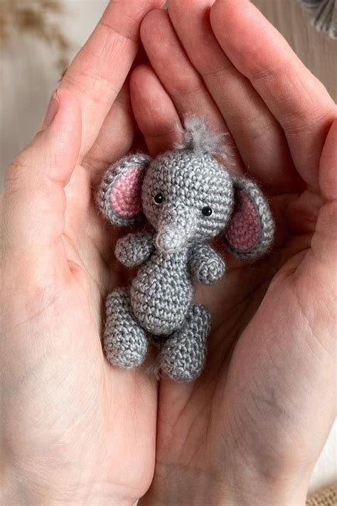 Amigurumi elefante pequeno Continuara.org
