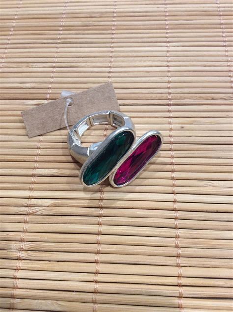 Anillo ajustable cristal Continuara.org