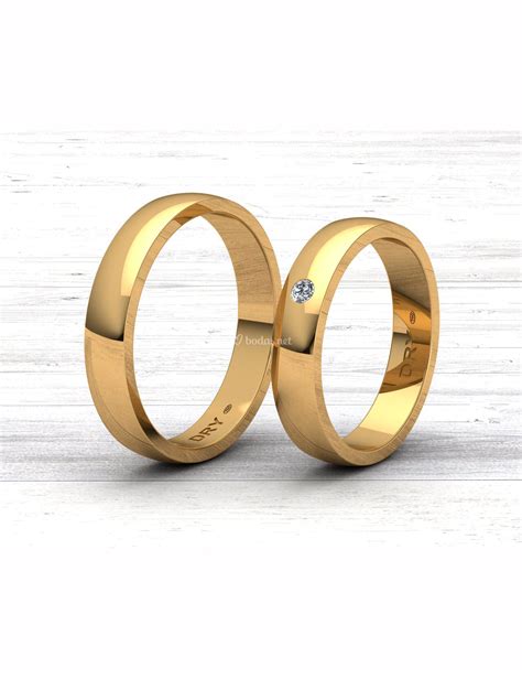 Anillo alianza oro Continuara.org