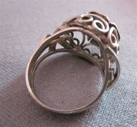 Anillo antiguo plata Continuara.org