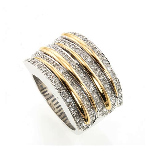 Anillo brillantes ancho Continuara.org