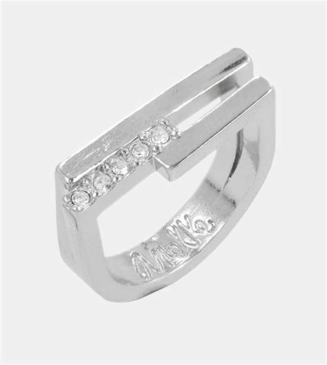 Anillo plata brillantitos Continuara.org