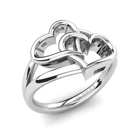 Anillo plata corazones Continuara.org