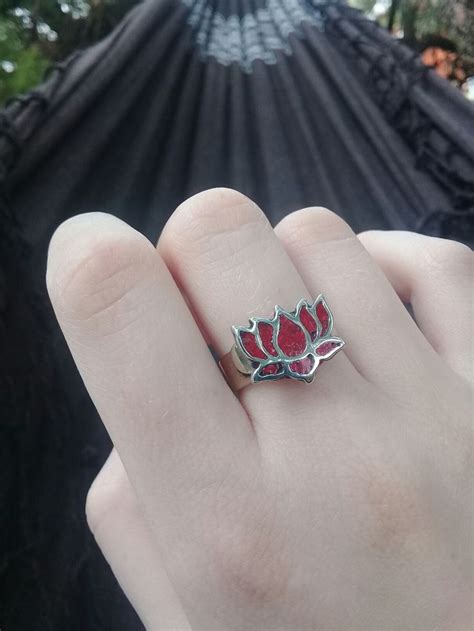 Anillos artesanales flor Continuara.org