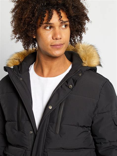 Anorak negro pelos Continuara.org