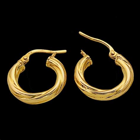 Aretes oro 18k Continuara.org