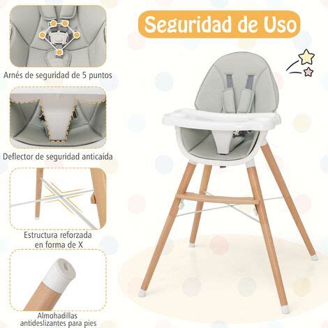 Asiento trona bebe Continuara.org