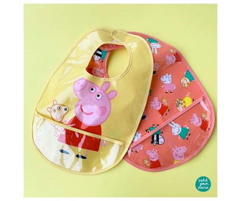Babero personalizado peppa Continuara.org