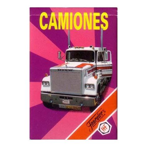 Baraja cartas camiones Continuara.org