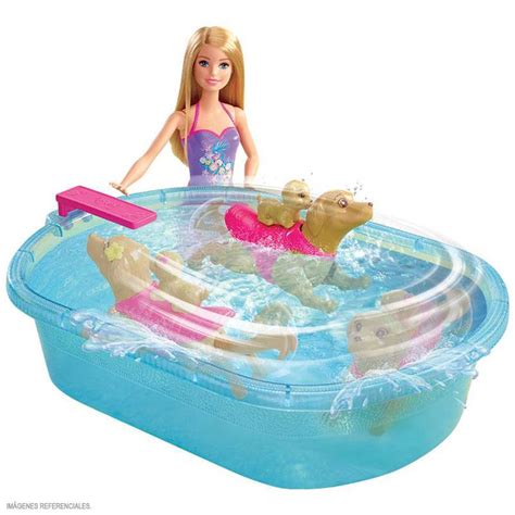Barbie piscina perros Continuara.org