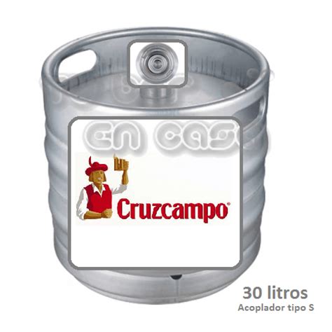 Barril aluminio cruzcampo Continuara.org
