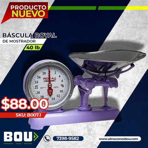 Bascula ideal pesaje Continuara.org