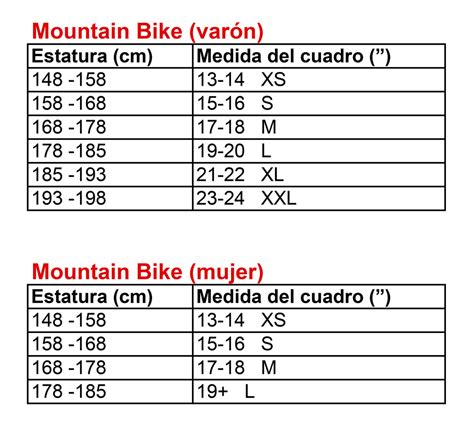 Bici chica talla Continuara.org