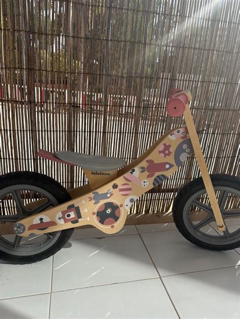 Bicicleta madera ninos Continuara.org