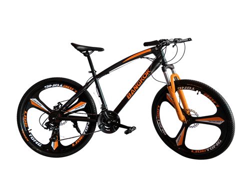 Bicicleta naranja Continuara.org