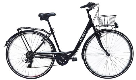 Bicicleta paseo negra Continuara.org