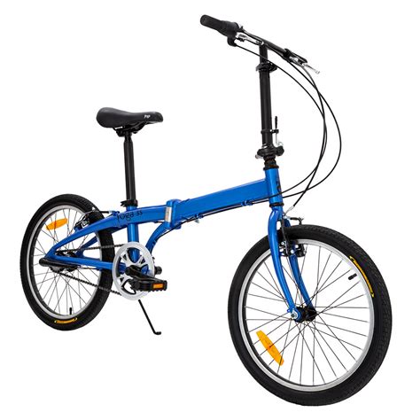 Bicicleta plegable azul Continuara.org