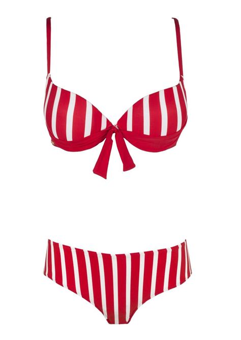 Bikini rayas rojas Continuara.org