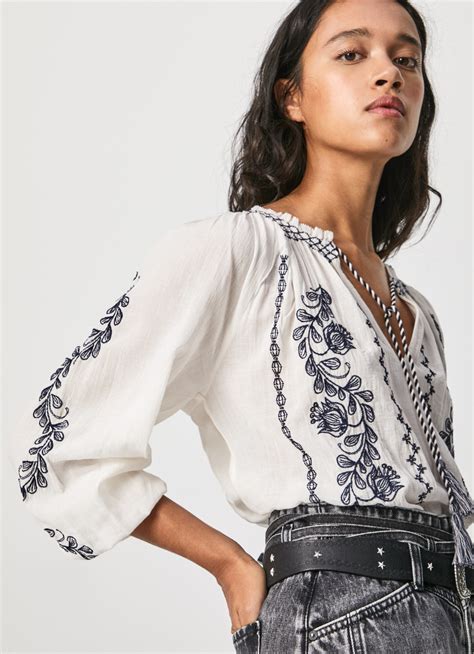 Blusa boho Continuara.org