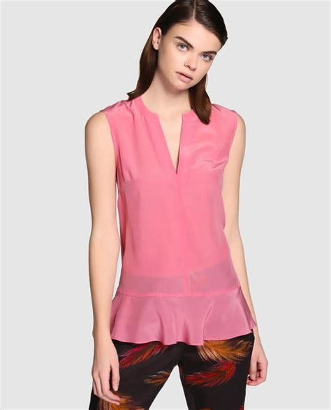 Blusa mujer seda Continuara.org