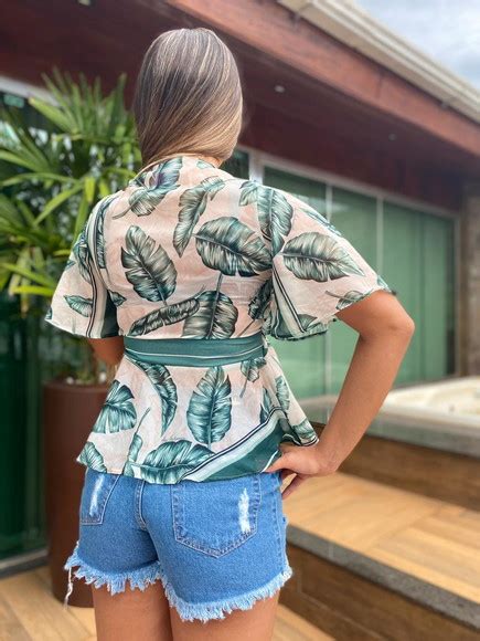 Blusa seda ana Continuara.org