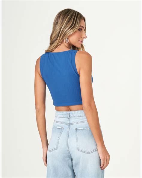 Blusa top Continuara.org