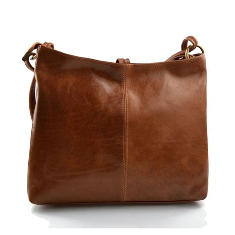 Bolsa bandolera cuero Continuara.org