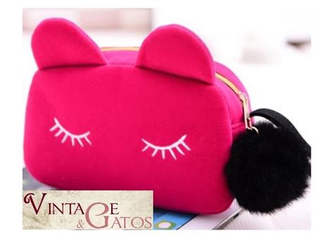 Bolsa gato terciopelo Continuara.org