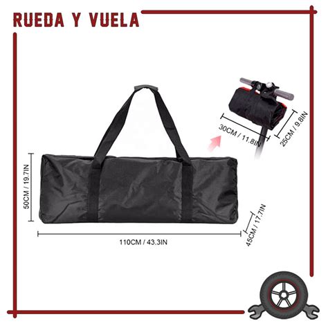 Bolsa transporte patinete Continuara.org