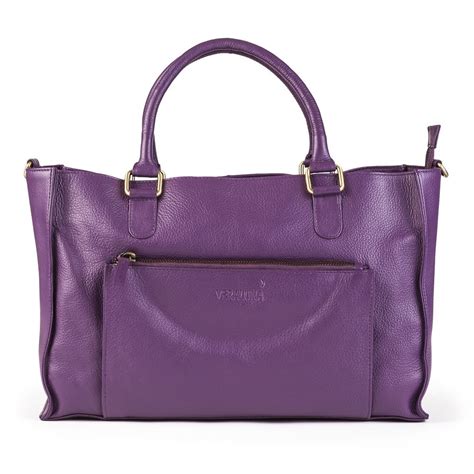 Bolso ante morado Continuara.org