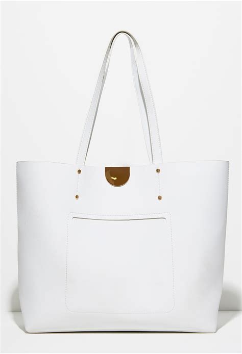 Bolso blanco grande Continuara.org