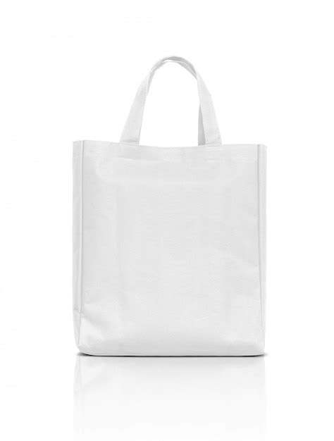 Bolso blanco tela Continuara.org