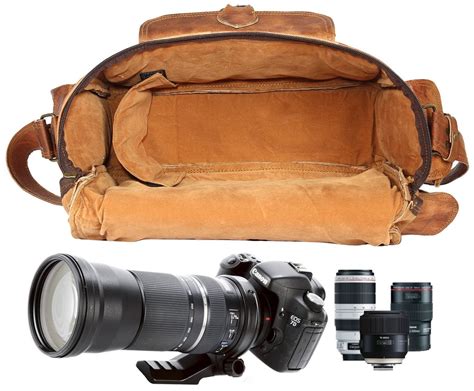Bolso cuero camara Continuara.org