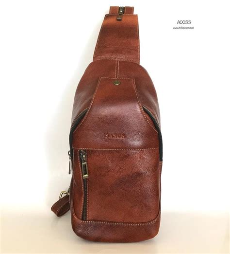 Bolso cuero hombres Continuara.org