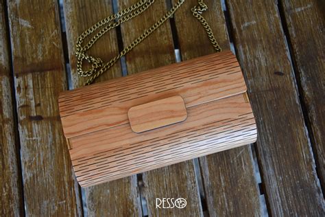 Bolso madera Continuara.org