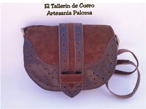 Bolso piel artesania Continuara.org