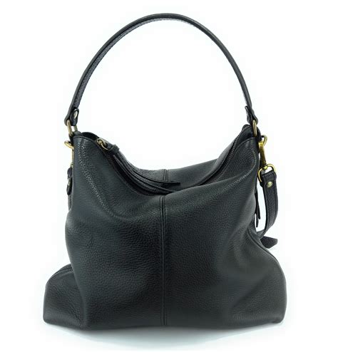 Bolso piel negro Continuara.org