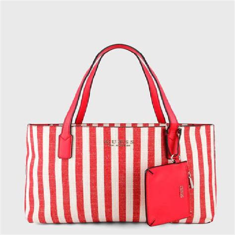 Bolso rojo blanco Continuara.org