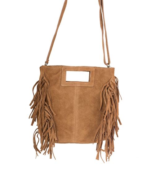 Bolso serraje flecos Continuara.org