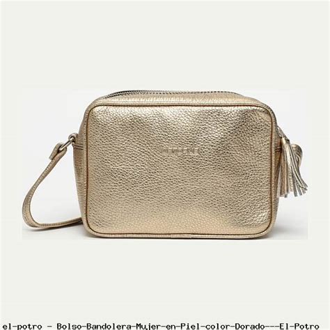 Bolso tono dorado Continuara.org